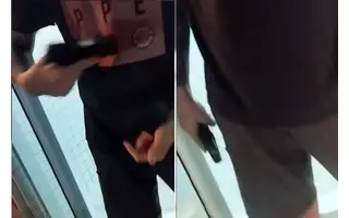 Motoboy é ameaçado por cliente em Santos