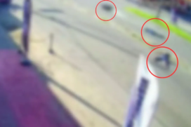 Acidente com ciclista em Guarujá