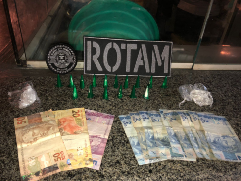 Guarda Municipal prende homem por tráfico
