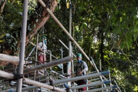 As obras nas escadarias representam um investimento de R$ 157 mil e incluem ainda uma terceira, no mesmo trecho do morro