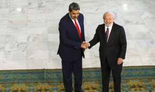 A visita oficial de Maduro, como chefe de Estado, só entrou na agenda de Lula na manhã desta segunda, poucas horas antes do início dos ritos