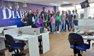 Redação animada com a casa nova e os novos projetos que estão por vir nos próximos meses