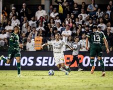Santos e Palmeiras só empataram na Vila Belmiro