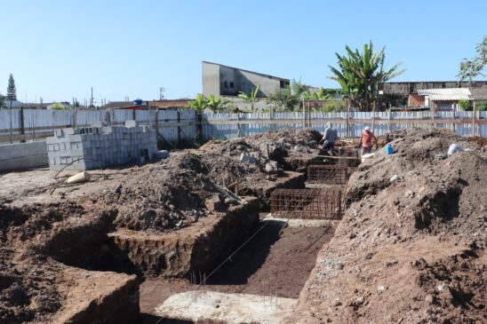 A construção da unidade faz parte de um amplo programa de investimentos na Educação de Mongaguá