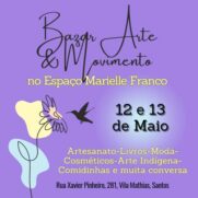A entrada é gratuita, com contribuição livre de R$ 5,00 que será destinada à Aldeia Nhanderekoa de Itanhaém