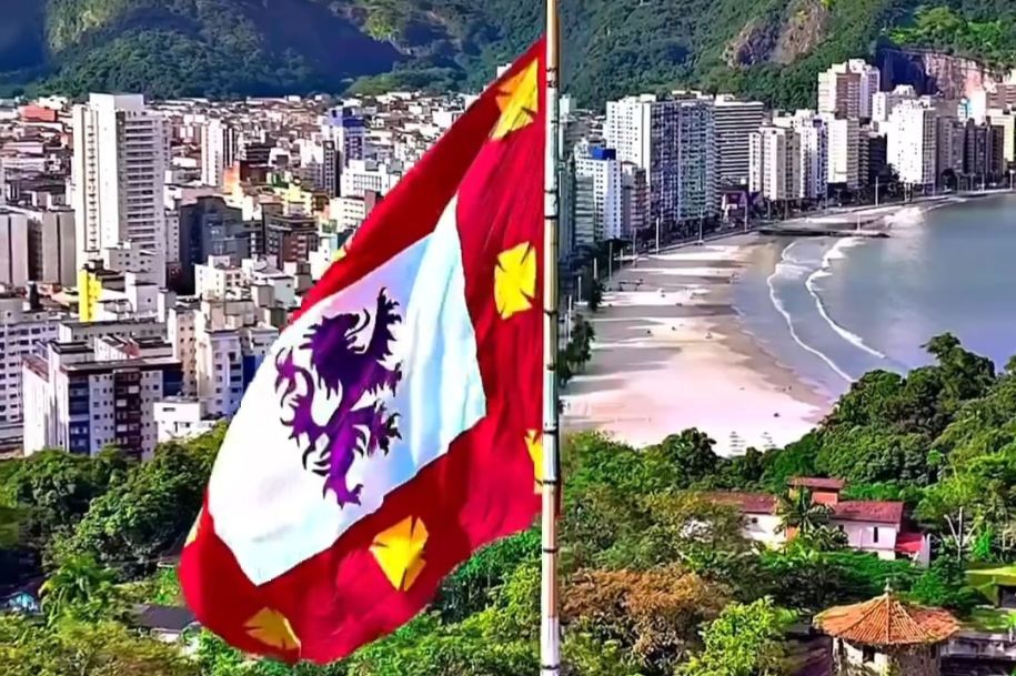 São Vicente é o primeiro povoado colonial permanente estabelecido na América Portuguesa, em 1532