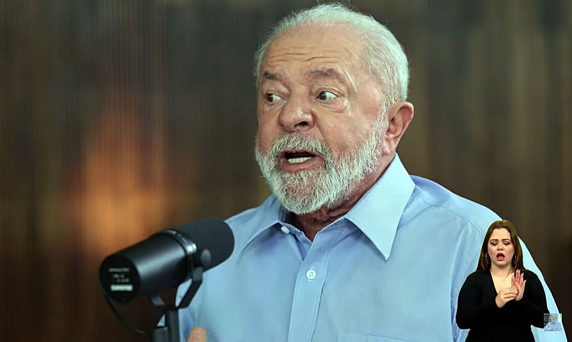 O presidente Luiz Inácio Lula da Silva (PT)