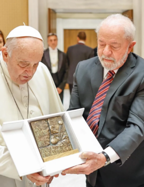 Lula e Papa Francisco