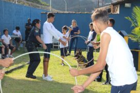 Canil traz alegria em Santos