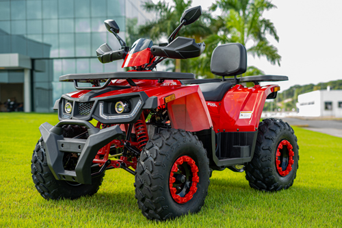 Antes do ATV 200, a Shineray já tinha em linha um modelo de 125 cilindradas