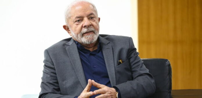 O presidente Lula