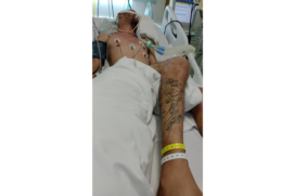 O homem estava sem documentos quando chegou na unidade de urgência e emergência
