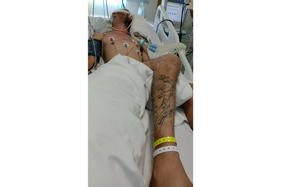 O homem estava sem documentos quando chegou na unidade de urgência e emergência