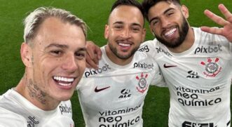 Os gols do Timão foram marcados por Maycon, Yuri Alberto e Róger Guedes, de pênalti