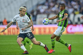 O Corinthians venceu o América-MG, nos pênaltis
