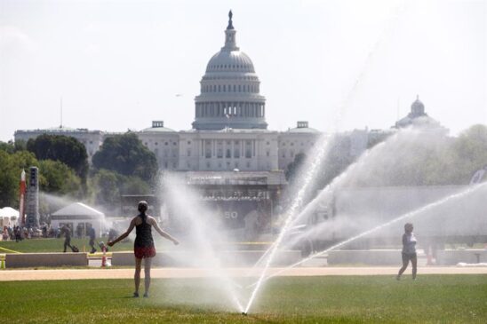NWS alertou para uma onda de calor extremamente perigosa da Califórnia ao Texas pelos próximos dias