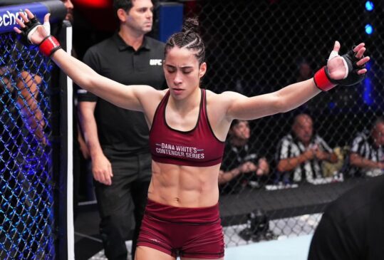 Bruna demonstra confiança e determinação para essa luta