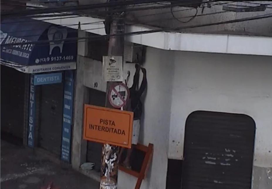 Criminosos foram flagrados