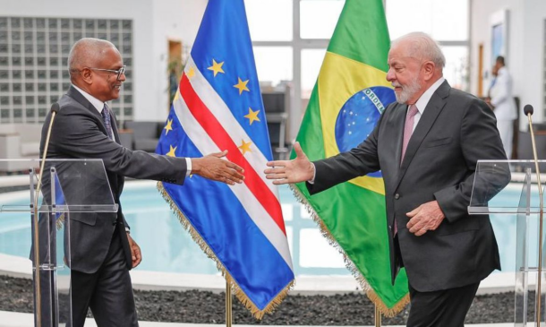 O presidente Luiz Inácio Lula da Silva em Bruxelas