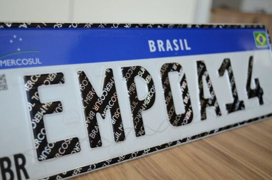 Placa do Mercosul