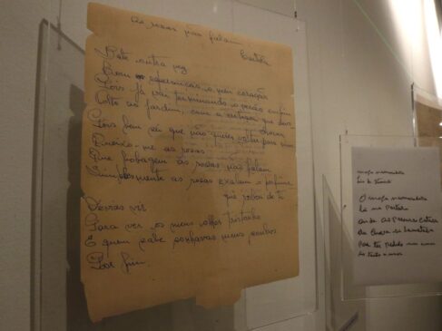 Manuscritos da música brasileira estão expostos no Museu da Língua Portuguesa