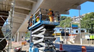 Essa é a maior intervenção já realizada no elevado desde sua inauguração, há quase 47 anos