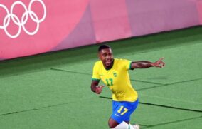Malcom foi o autor do gol do ouro olímpico em Tóquio, em 2020