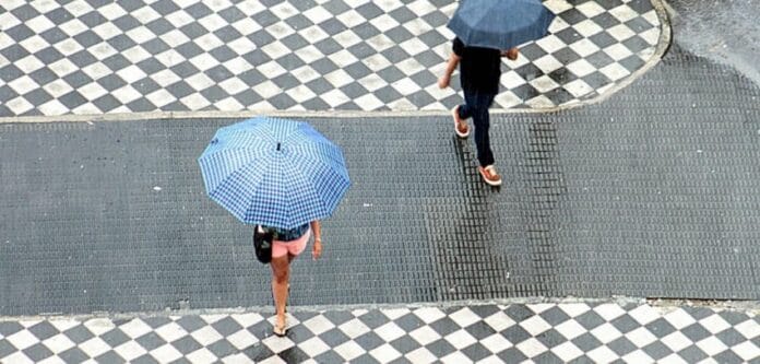 Frio e chuva devem marcar os próximos dias em Santos e Região