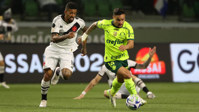 Confirmando o favoritismo, Palmeiras bate o Vasco em jogo válido pela 21ª rodada do Brasileirão