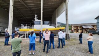 As embarcações serão utilizadas em projeto piloto do futuro transporte hidroviário na Baixada Santista