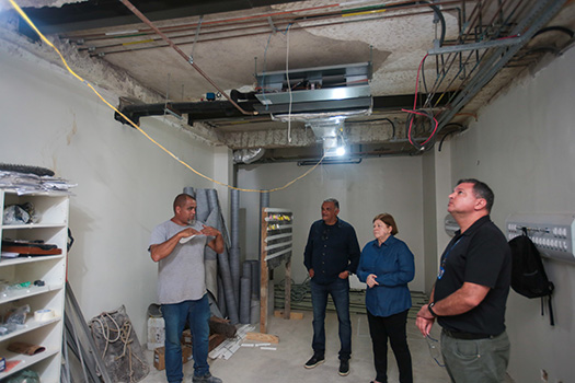 Obras no Hospital Irmã Dulce