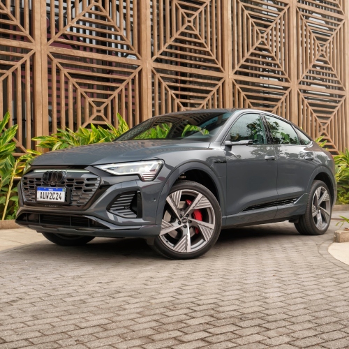 As dimensões externas do Q8 e-tron permanecem as mesmas do e-tron original