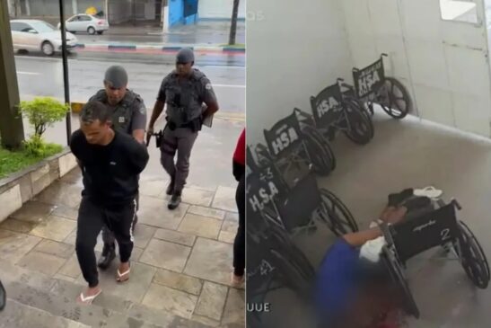 Uma denúncia informou que ele estava no bairro Paecara