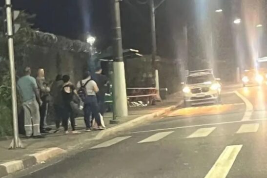 A Polícia Militar foi chamada para lidar com a ocorrência