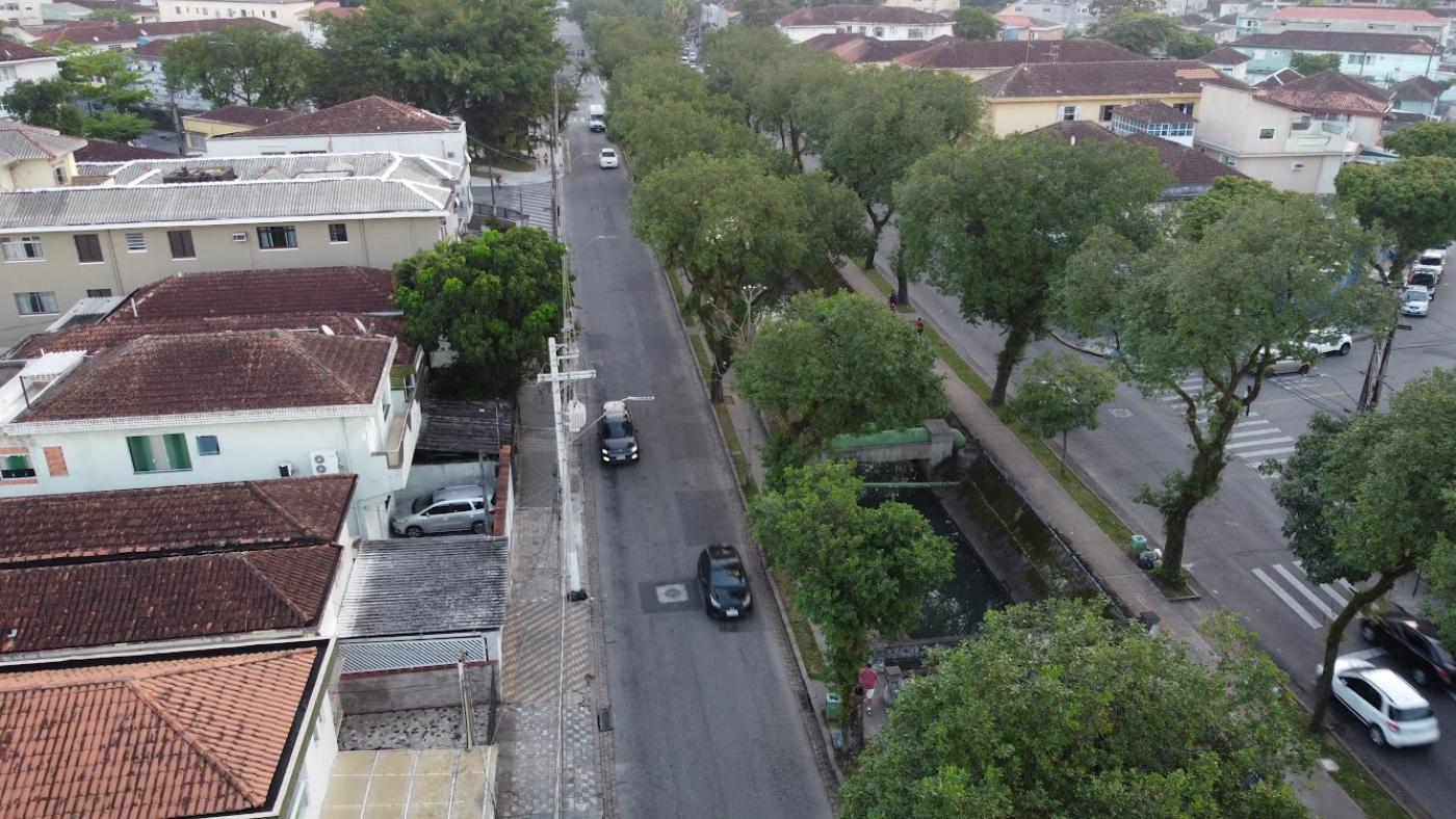 A Avenida Pinheiro Machado (canal 1) entra em obras de revitalização a partir desta quarta-feira (9)