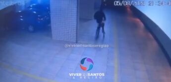 Os indivíduos levaram uma bicicleta da garagem da residência.