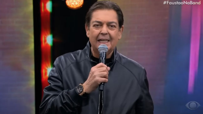 Esta é a segunda vez que Faustão é internado em 2025