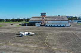 As intervenções do Aeroporto Civil Metropolitano compreendem pista e cercamento, necessárias para essa etapa inicial