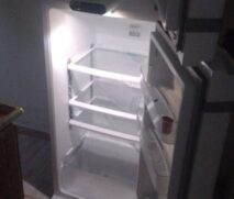 Geladeira em que o corpo da criança foi encontrado