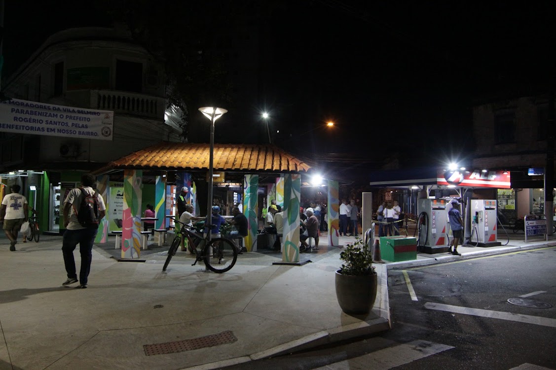 O local funciona como um importante espaço de lazer e convivência do bairro