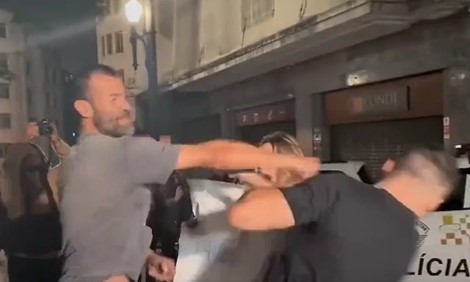 Arthur do Val foi agredido durante ato no centro de São Paulo