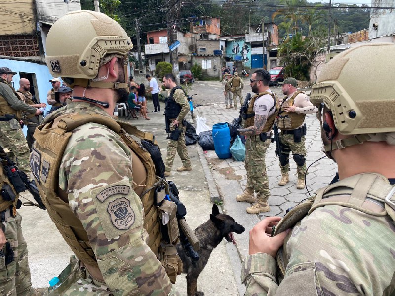 Operação Escudo, na Baixada Santista
