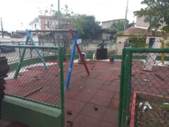 Ao todo serão instalados 809 metros quadrados de piso emborrachado nos sete endereços