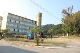 A UME Caneleira Infantil é mais uma escola moderna e equipada que será construída para atender a garotada de Santos