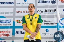 O santista Guilherme Maia conquistou a medalha de ouro