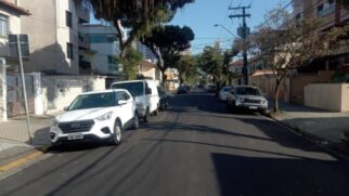 Terminou nesta terça-feira (22) a renovação asfáltica de 905m da Rua Ministro João Mendes