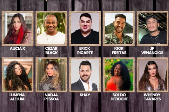Participantes do Paiol em A Fazenda 15