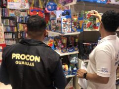 Entre os alvos do Procon, estão os brinquedos, produtos eletrônicos, vestuários, entre outros
