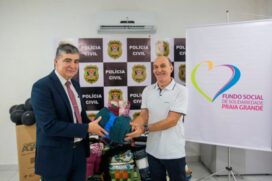 A entrega dos itens ocorreu na segunda-feira (4)