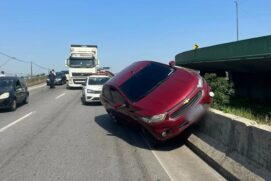 Não foi necessário nenhum bloqueio ou interdição da pista.
